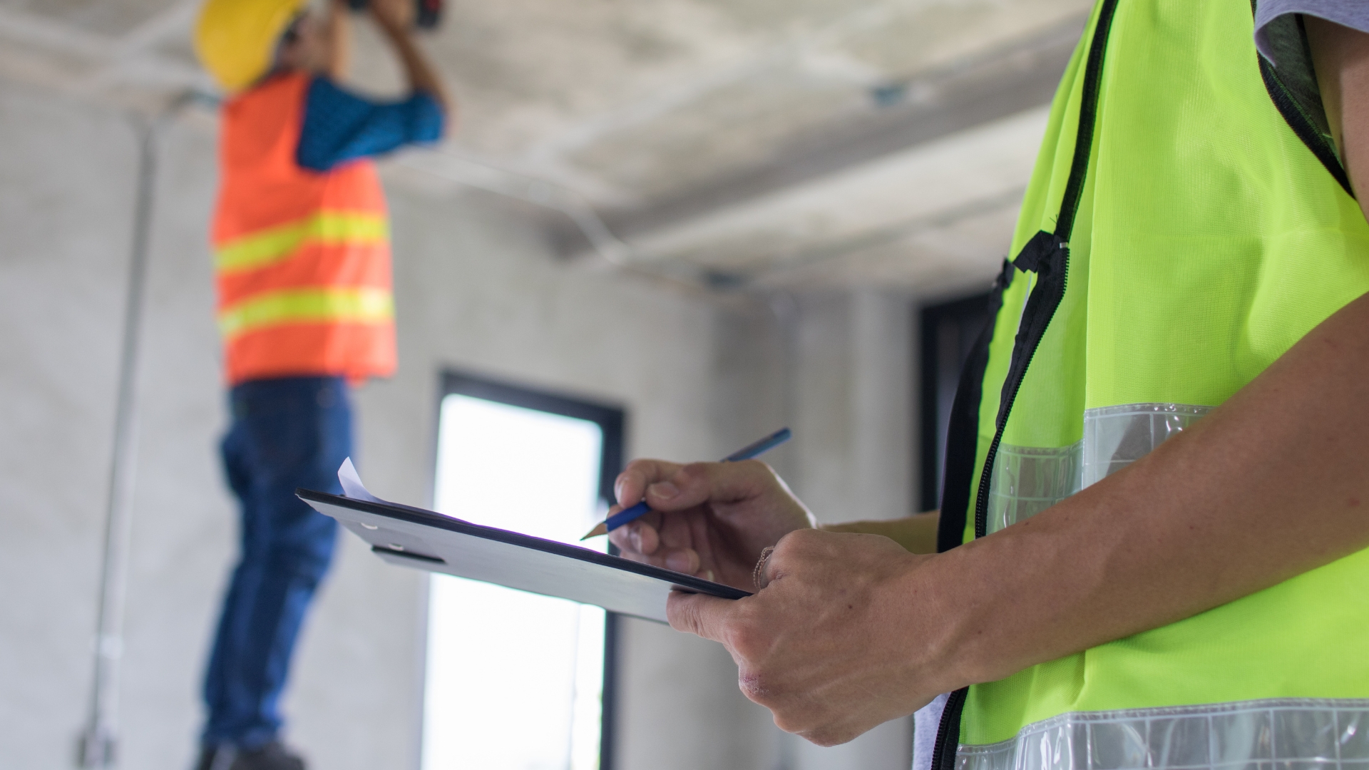 contrôle d'un chantier