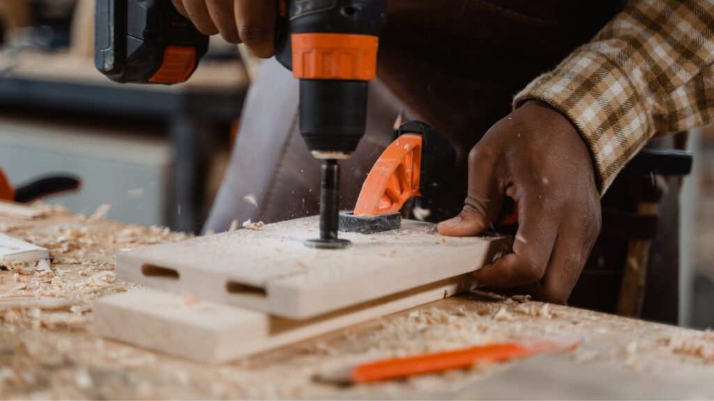 poussières de bois