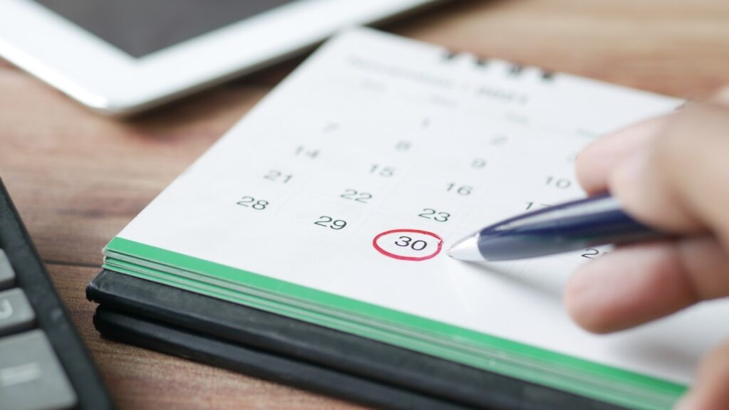 calendrier sécurité 2026